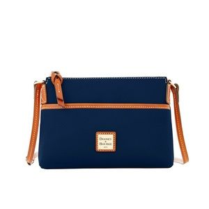 Dooney & Bourke Pebble Grain Ginger Pouchette